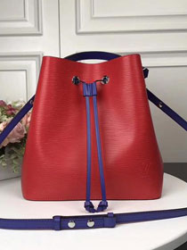 2017 louis vuitton original epi leather neonoe bag M54365 red