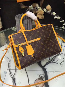 2017 louis vuitton monogram canvas popincourt pm M43433 yellow
