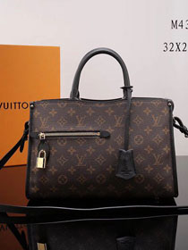 2017 louis vuitton original 1:1 popincourt pm monogram M43462 black