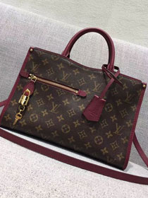 2017 louis vuitton original 1:1 popincourt pm monogram M43462 purple