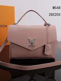 louis vuitton original calfskin bag my lockme M54877 light pink