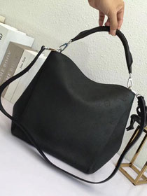 2017 louis vuitton original mahina leather babylone M50031 black