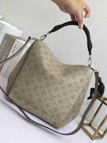2017 louis vuitton original mahina leather babylone M50032 khaki