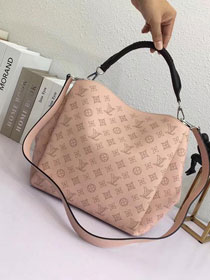 2017 louis vuitton original mahina leather babylone m50033 pink