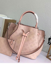 2017 louis vuitton original mahina leather girolata M54401 pink