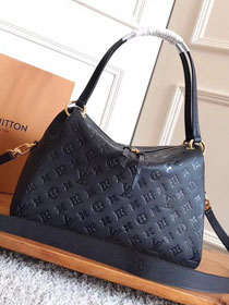 2017 louis vuitton original monogram empreinte leather ponthieu pm M43719 black
