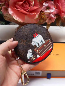 2017 louis vuitton original monogram round coin purse M62088