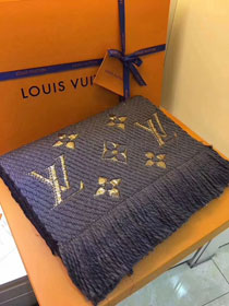 2017 louis vuitton top quality scarf L057 grey gold