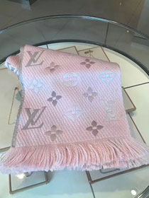 2017 louis vuitton top quality scarf L057 pink