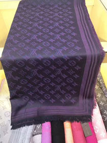 2017 louis vuitton top quality scarf L060 purple