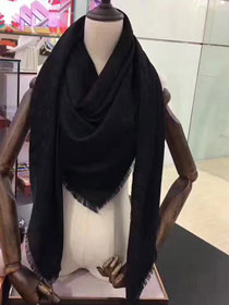 2020 louis vuitton top quality silk scarf L568 black