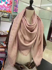 2017 louis vuitton top quality scarf L069 light pink