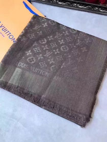 2017 louis vuitton top quality scarf L082 gray