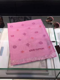 2017 louis vuitton top quality scarf L090 pink