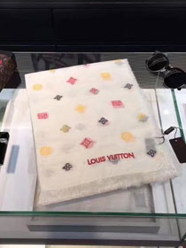 2017 louis vuitton top quality scarf L090 white