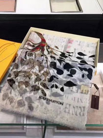 2017 louis vuitton top quality scarf L091 white