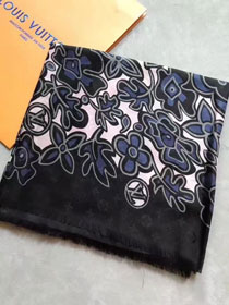 2017 louis vuitton top quality scarf L094 black