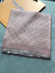 2017 louis vuitton top quality scarf L103 pink