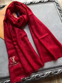 2017 louis vuitton top quality scarf L104 red