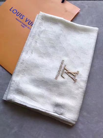 2017 louis vuitton top quality scarf L104 white