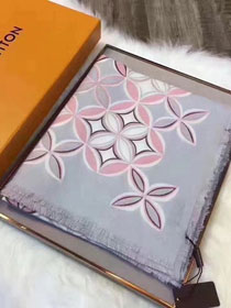 2017 louis vuitton top quality scarf L110 gray
