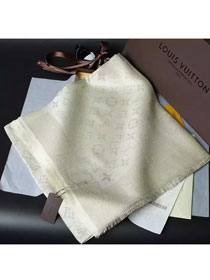 2017 louis vuitton top quality scarf L115 white