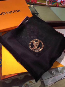 2018 louis vuitton top quality scarf L282 black