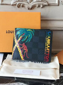 2018 Louis vuitton damier cobalt multiple wallet N62201