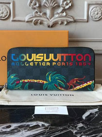 2018 Louis vuitton damier cobalt zippy wallet vertical N60120