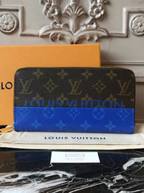 2018 Louis vuitton damier cobalt zippy wallet vertical m60017 blue