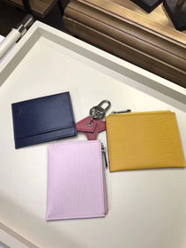 2018 Louis vuitton epi leather trio M62254 pink&yellow&deep blue