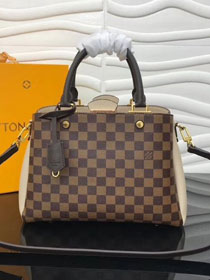 2018 louis vuitton original damier ebene brittany N44020 cream