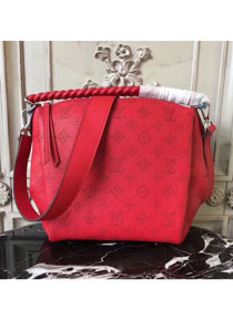 2018 louis vuitton original mahina leather babylone M51219 red