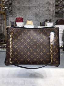 2018 louis vuitton original monogram canvas surene mm M43772 black