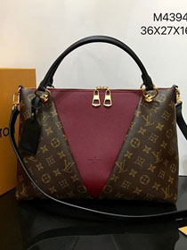 New 2018 louis vuitton monogram v tote mm M43949 on sale