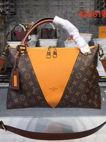 Newest 2018 louis vuitton monogram v tote mm M43951 online sale