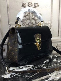 2018 louis vuitton original patent leather cherrywood bag M53353 black