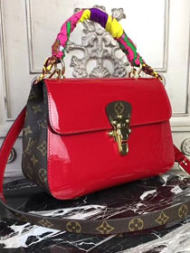 2018 louis vuitton original patent leather cherrywood bag M53355 red
