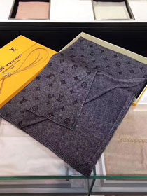 2018 louis vuitton top quality scarf L123 gray