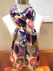 2018 louis vuitton top quality scarf L125 apricot