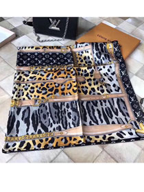 2018 louis vuitton top quality scarf L139 black