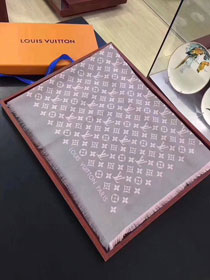 2018 louis vuitton top quality scarf L148 gray