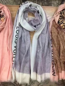 2018 louis vuitton top quality scarf L150 gray