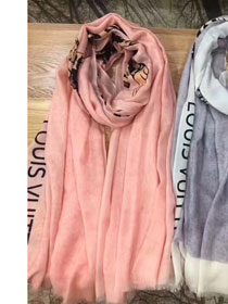 2018 louis vuitton top quality scarf L150 pink