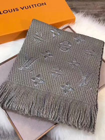 2018 louis vuitton top quality scarf L164 gray