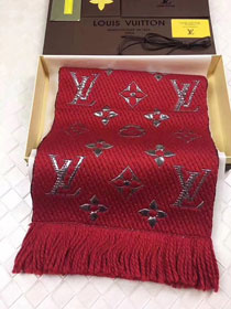 2018 louis vuitton top quality scarf L164 red
