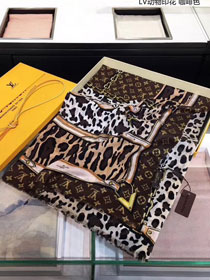 2018 louis vuitton top quality scarf L165 coffee