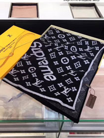 2018 louis vuitton top quality scarf L171 black