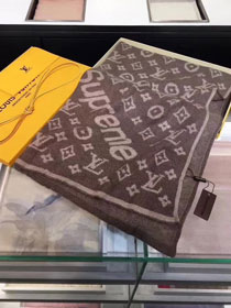 2018 louis vuitton top quality scarf L171 coffee