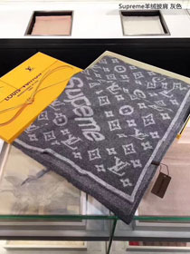 2018 louis vuitton top quality scarf L171 gray
